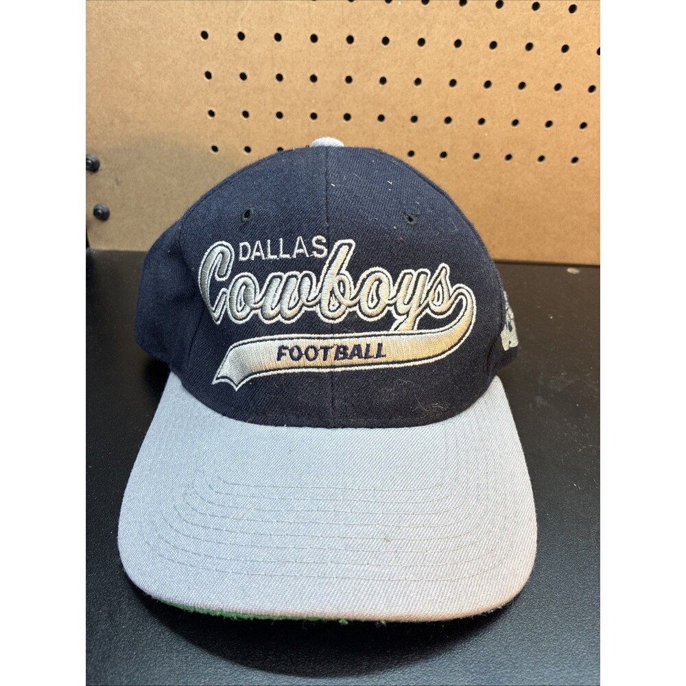 Vintage 1990s Dallas Cowboys Snapback Hat Cap STARTER The Natural Adult NFL